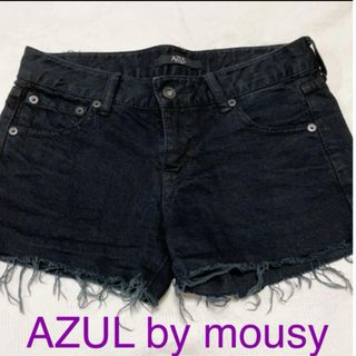 AZUL by moussy - ＡZUL by moussy デニムショートパンツ