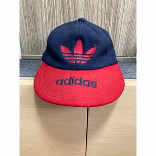 アディダス(adidas)の【72年〜80年】adidas ビンテージキャップ　デサント(キャップ)