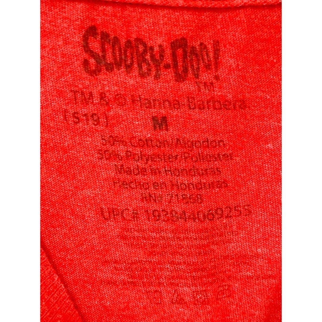 Scooby-Doo　スクービー・ドゥー　Tシャツ　M　赤　USA古着 メンズのトップス(Tシャツ/カットソー(半袖/袖なし))の商品写真