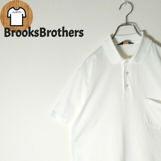 ブルックスブラザース(Brooks Brothers)の【BrooksBrothers ポロシャツ S 海外古着 ペルー製 A672(ポロシャツ)