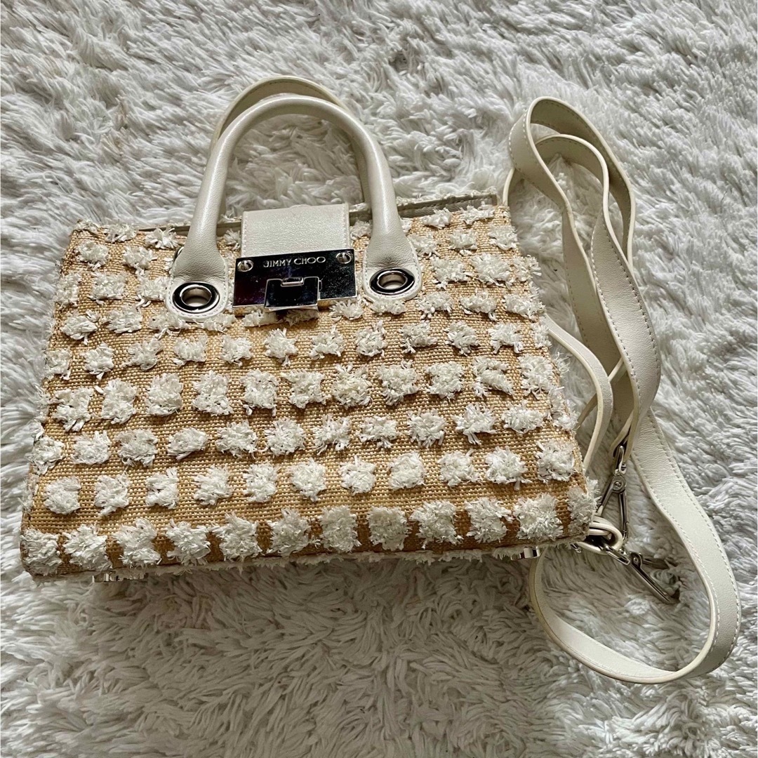 JIMMY CHOO - ジミーチュウ かごバッグ 完売モデルの通販 by JIMMY CHOO - ジミーチュウ かごバッグ 完売モデルの通販 by