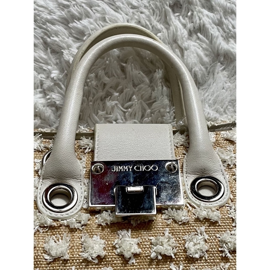 JIMMY CHOO - ジミーチュウ かごバッグ 完売モデルの通販 by JIMMY CHOO - ジミーチュウ かごバッグ 完売モデルの通販 by