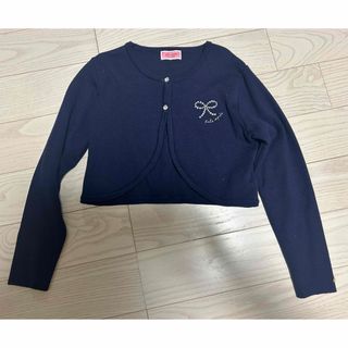 ケイトスペードニューヨーク(kate spade NEW YORK)のkate spade ケイトスペード　カーディガン　キッズ130〜140 美品(カーディガン)