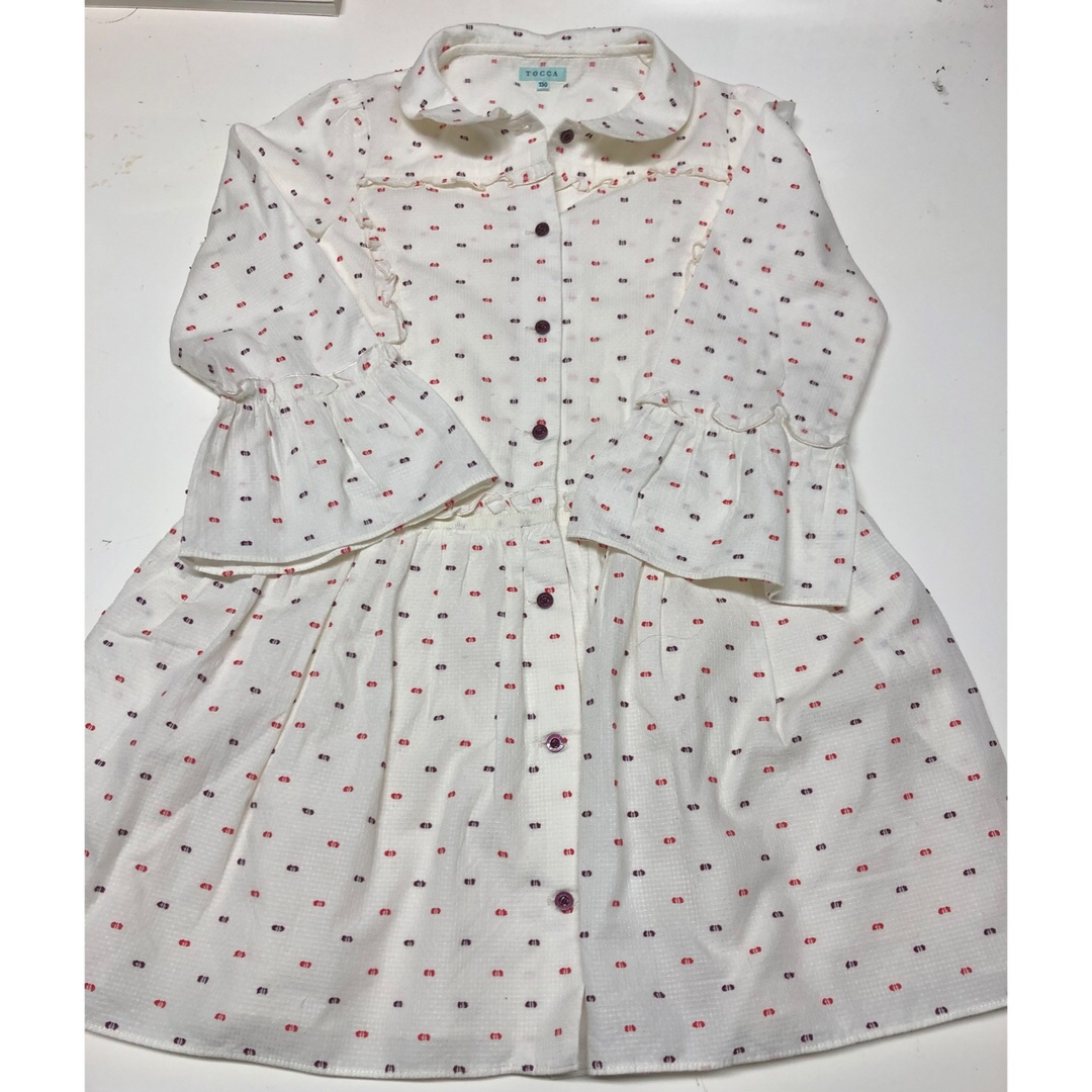 TOCCA(トッカ)のTOCCA トッカ 長袖ワンピース 130cm キッズ/ベビー/マタニティのキッズ服女の子用(90cm~)(ワンピース)の商品写真