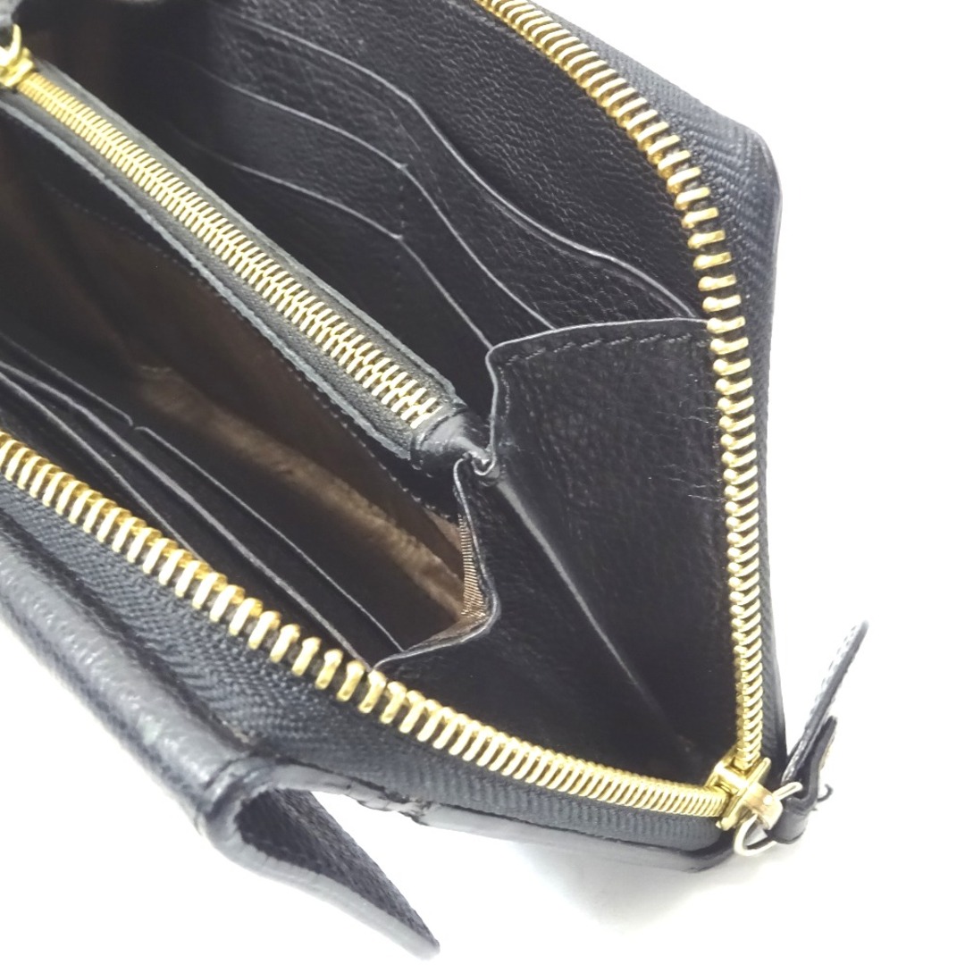 Chloe(クロエ)のクロエ 長財布
 レザー L字ファスナー エルシー ブラック Ft600211 中古 レディースのファッション小物(財布)の商品写真