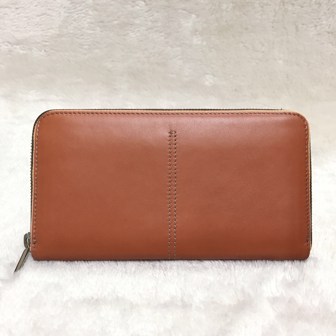 美品 TOD’S トッズ オールレザー ウォレット ラウンドファスナー 本革 美品 TOD’S トッズ オールレザー ウォレット ラウンドファスナー 本革
