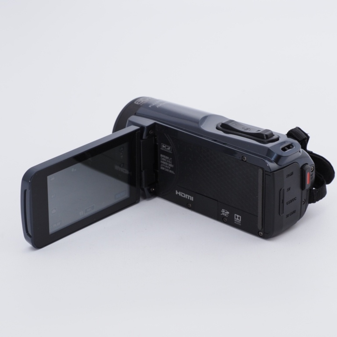 JVC KENWOOD JVC ビデオカメラ Everio R 防水 防塵 32GB アイスグレー GZ-R470-H #9084 スマホ/家電/カメラのカメラ(ビデオカメラ)の商品写真