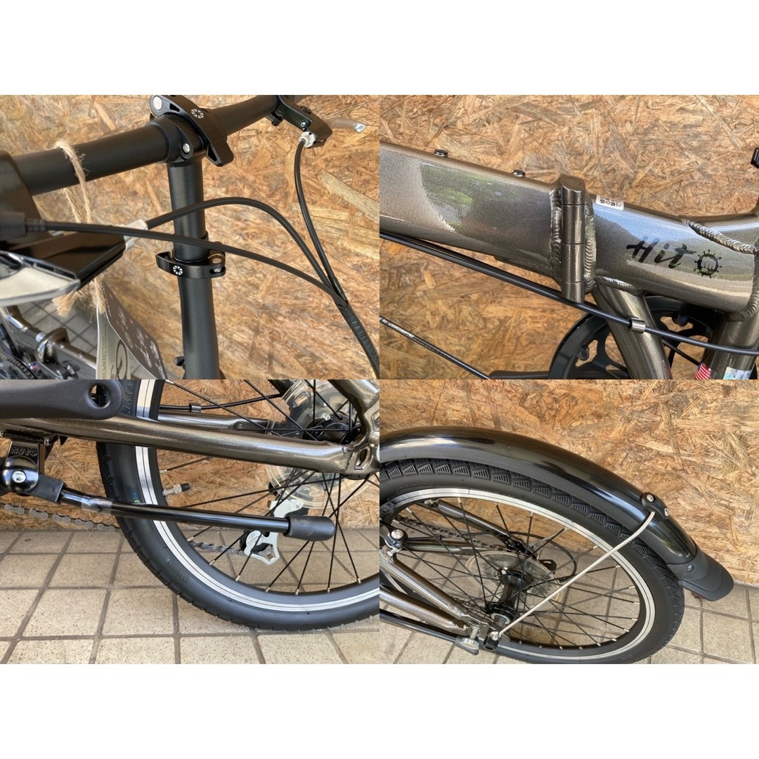 DAHON(ダホン)の未使用品 美車！DAHON HIT ダホン ヒット 折畳み自転車20inc  スポーツ/アウトドアの自転車(自転車本体)の商品写真