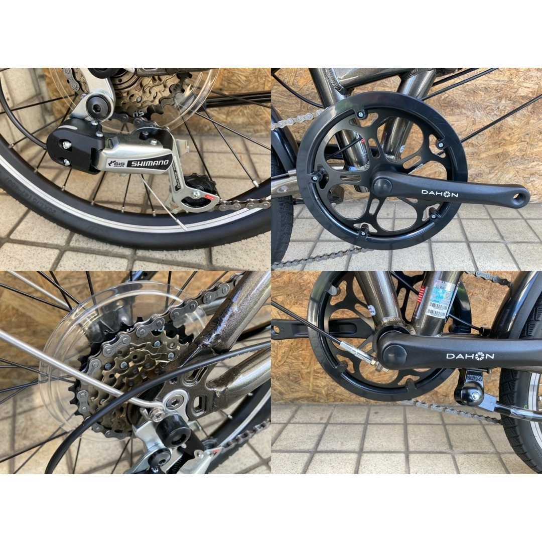 DAHON(ダホン)の未使用品 美車！DAHON HIT ダホン ヒット 折畳み自転車20inc  スポーツ/アウトドアの自転車(自転車本体)の商品写真