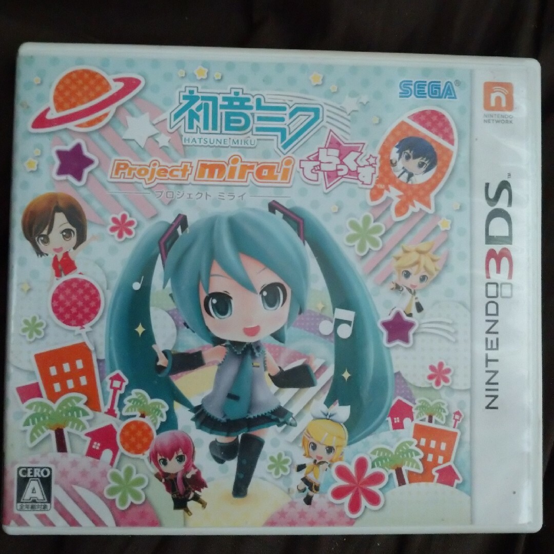 SEGA(セガ)の【即購入可】初音ミク Project mirai でらっくす エンタメ/ホビーのゲームソフト/ゲーム機本体(携帯用ゲームソフト)の商品写真