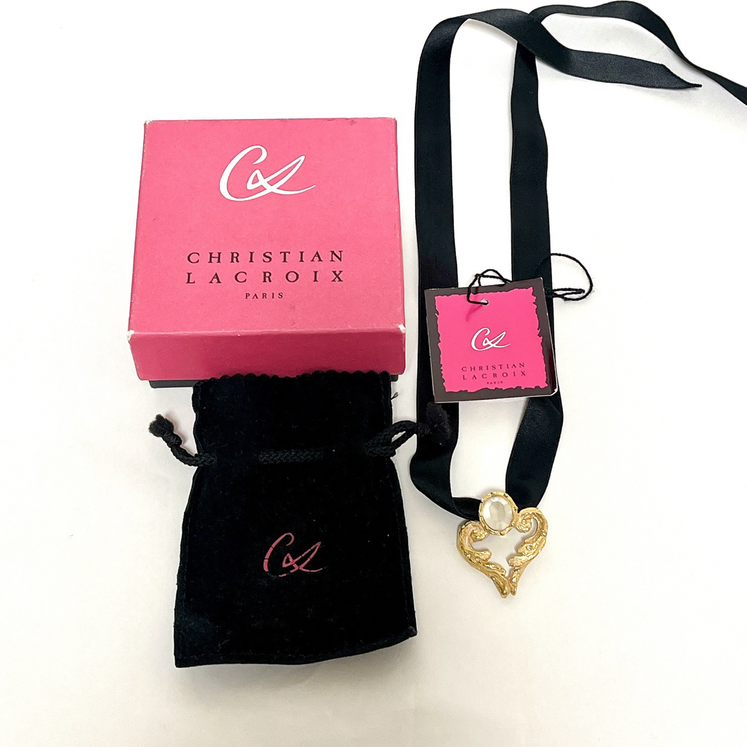 美品 クリスチャン ラクロワ ペンダント チョーカー ビンテージ 美品 クリスチャン ラクロワ ペンダント チョーカー ビンテージ