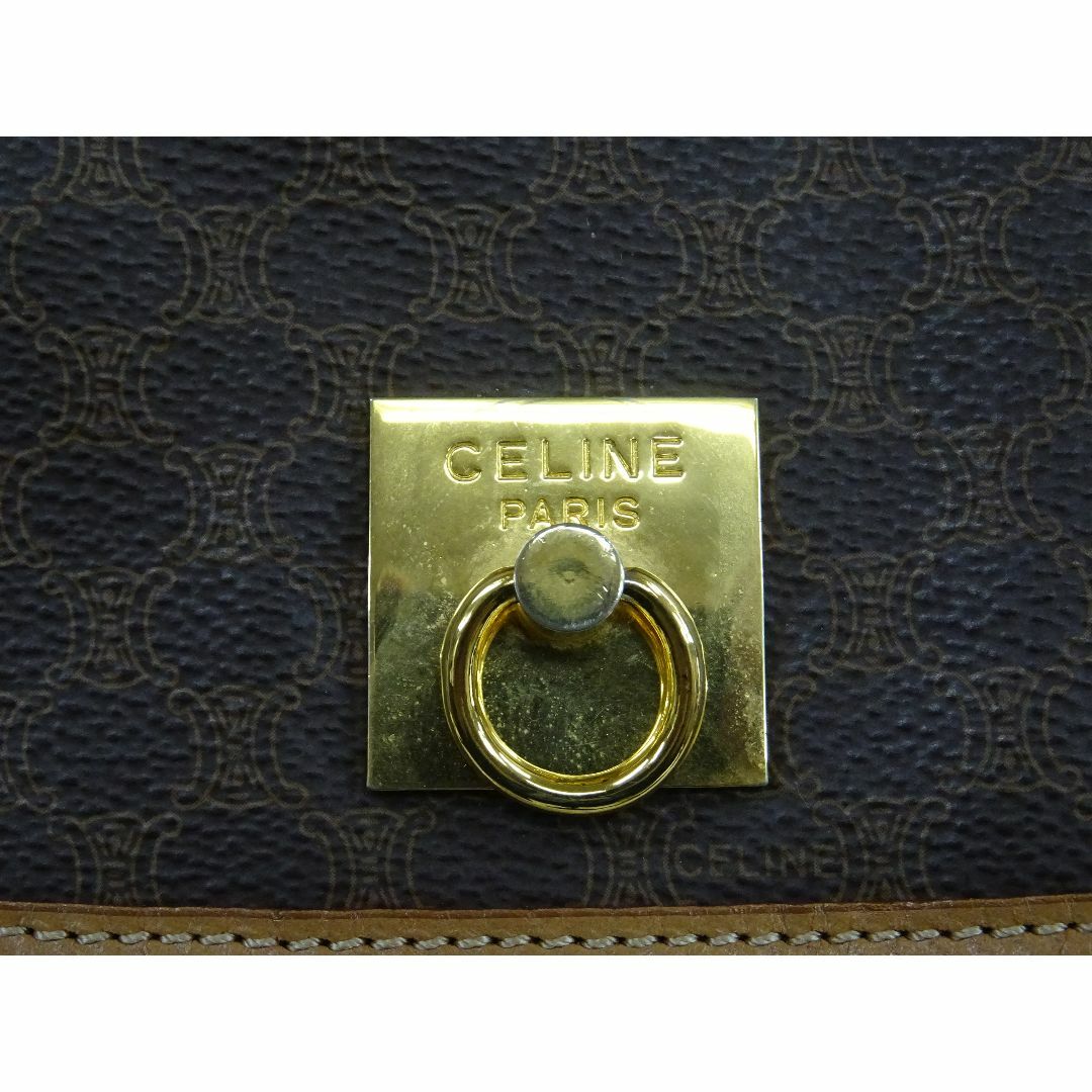 celine(セリーヌ)のM博一041 / CELINE マカダム柄 リュックサック PVC レザー レディースのバッグ(リュック/バックパック)の商品写真