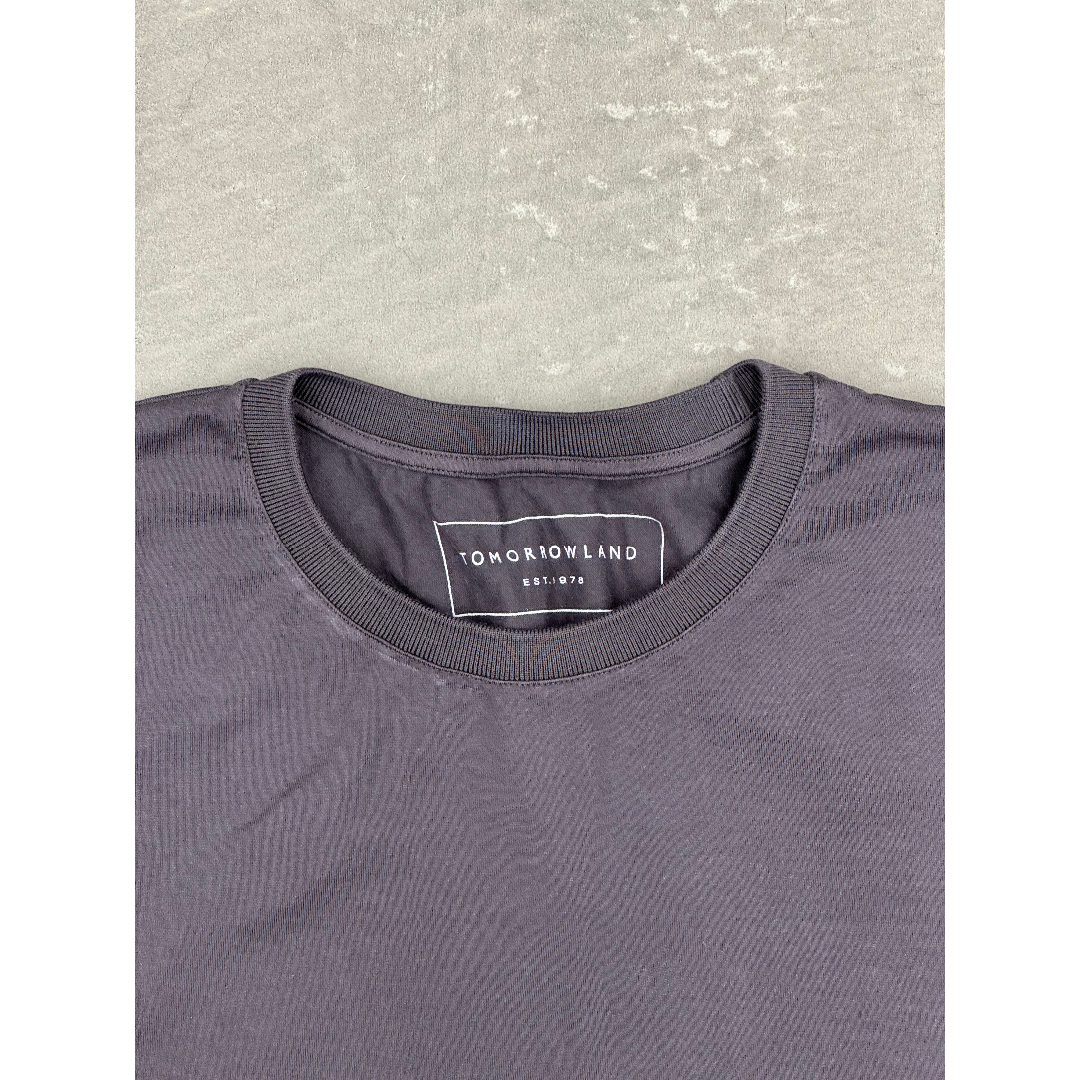 TOMORROWLAND(トゥモローランド)のトゥモローランド クルーネックTシャツ M グレー TOMORROWLAND メンズのトップス(Tシャツ/カットソー(半袖/袖なし))の商品写真