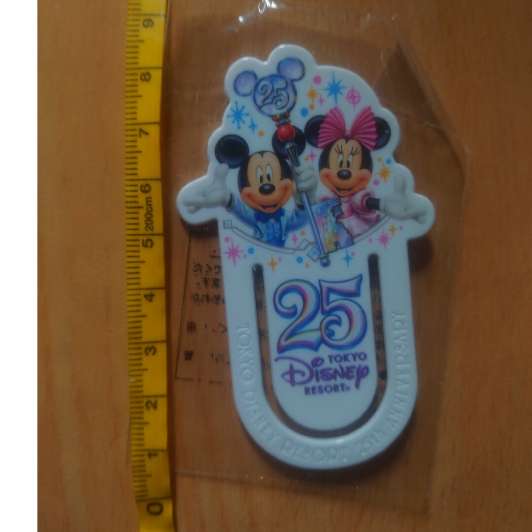 ミッキーマウス(ミッキーマウス)のミッキー　ミニー　ディズニー　25周年 クリップ　非売品 エンタメ/ホビーのおもちゃ/ぬいぐるみ(キャラクターグッズ)の商品写真