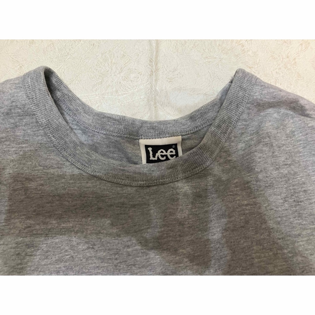 Lee(リー)の★美品★Lee ロゴプリントTシャツ グレー/S メンズのトップス(Tシャツ/カットソー(半袖/袖なし))の商品写真