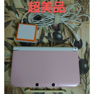ニンテンドー3DS(ニンテンドー3DS)のニンテンドー3DS LL ピンク×ホワイト超美品(携帯用ゲーム機本体)