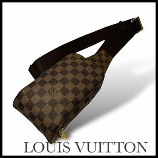 ルイヴィトン(LOUIS VUITTON)の✨美品✨Aランク ルイ ヴィトン ジェロニモス ダミエ ショルダーバッグ エベヌ(ボディバッグ/ウエストポーチ)