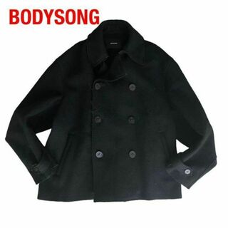 ボディソング(bodysong.)のBODYSONG ビッグシルエットPコート　ピーコート　ボディソング　ブラック(ピーコート)