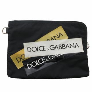 ドルチェアンドガッバーナ(DOLCE&GABBANA)のドルチェ&ガッバーナ ドルガバ クラッチバッグ ブラック IBO47(セカンドバッグ/クラッチバッグ)