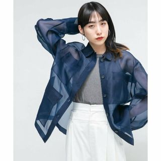 ケービーエフ(KBF)の【NAVY】WIDEシルエットシアーカバーオール(その他)