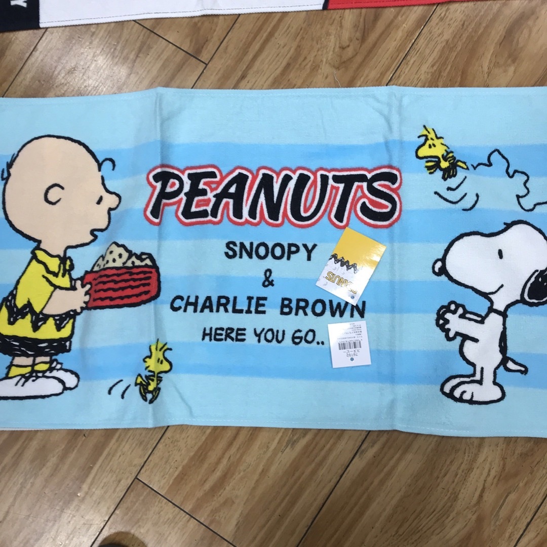 SNOOPY(スヌーピー)のスヌーピー フェイスタオルセット エンタメ/ホビーのアニメグッズ(タオル)の商品写真