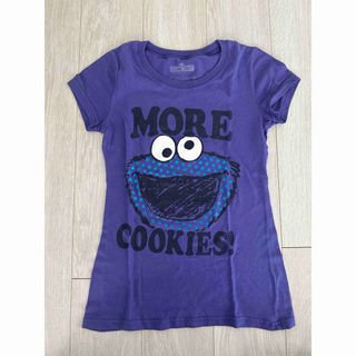 セサミストリート(SESAME STREET)のアメリカ購入セサミストリートMクッキーモンスターTシャツ古着ヴィンテージ(Tシャツ(半袖/袖なし))