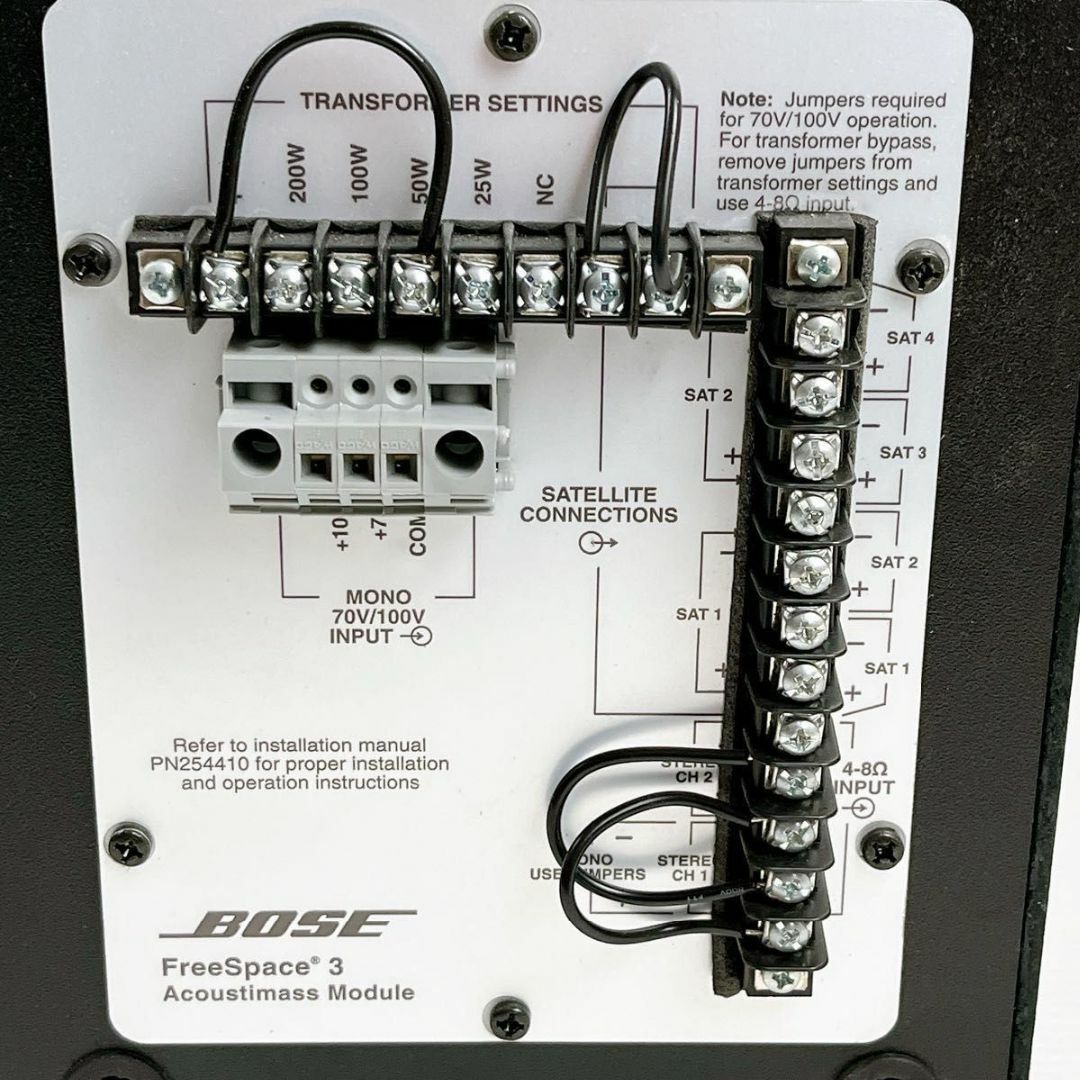 BOSE FreeSpace3 Acountimass Module スマホ/家電/カメラのオーディオ機器(スピーカー)の商品写真