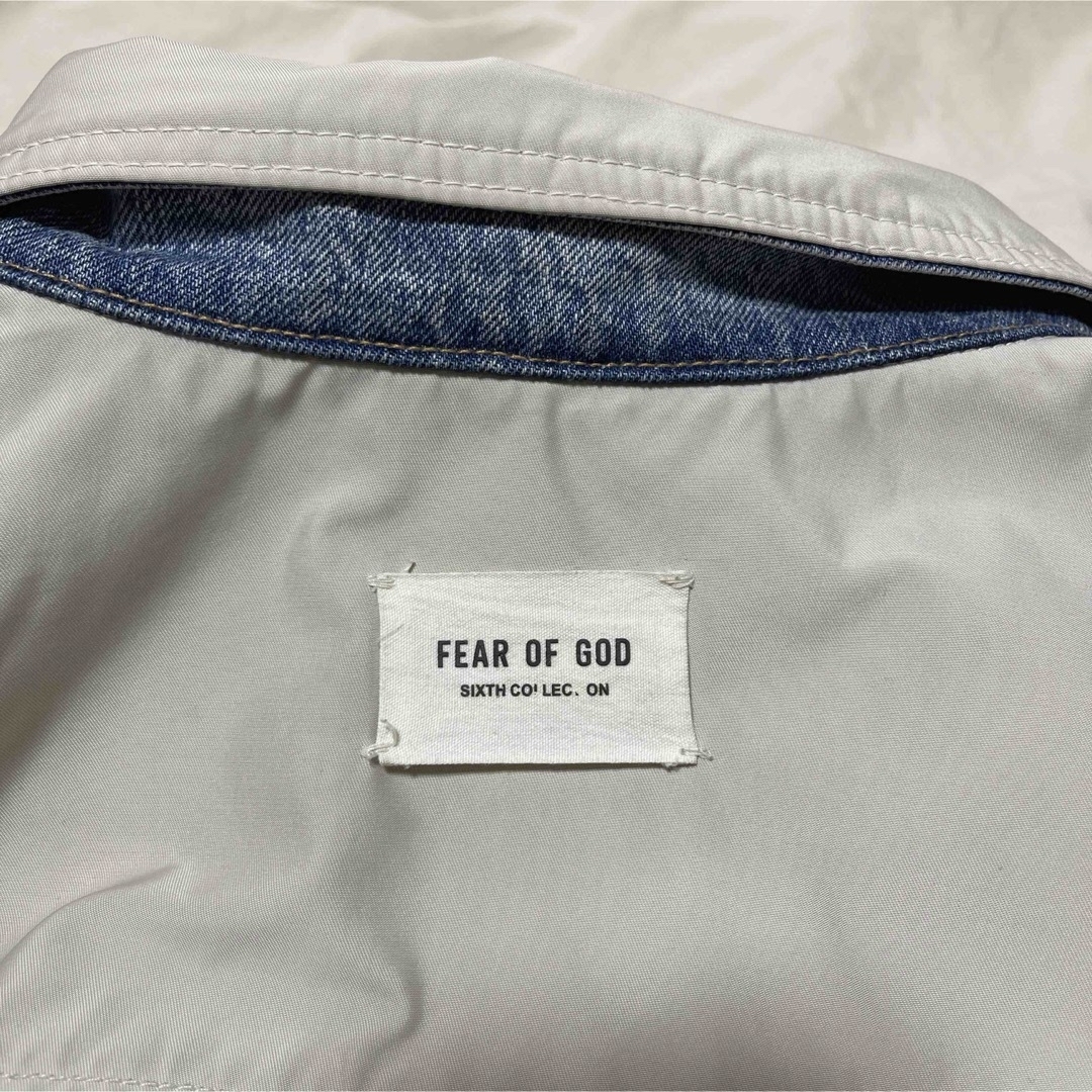 FEAR OF GOD(フィアオブゴッド)のfear of god 6th denim jacket メンズのジャケット/アウター(Gジャン/デニムジャケット)の商品写真