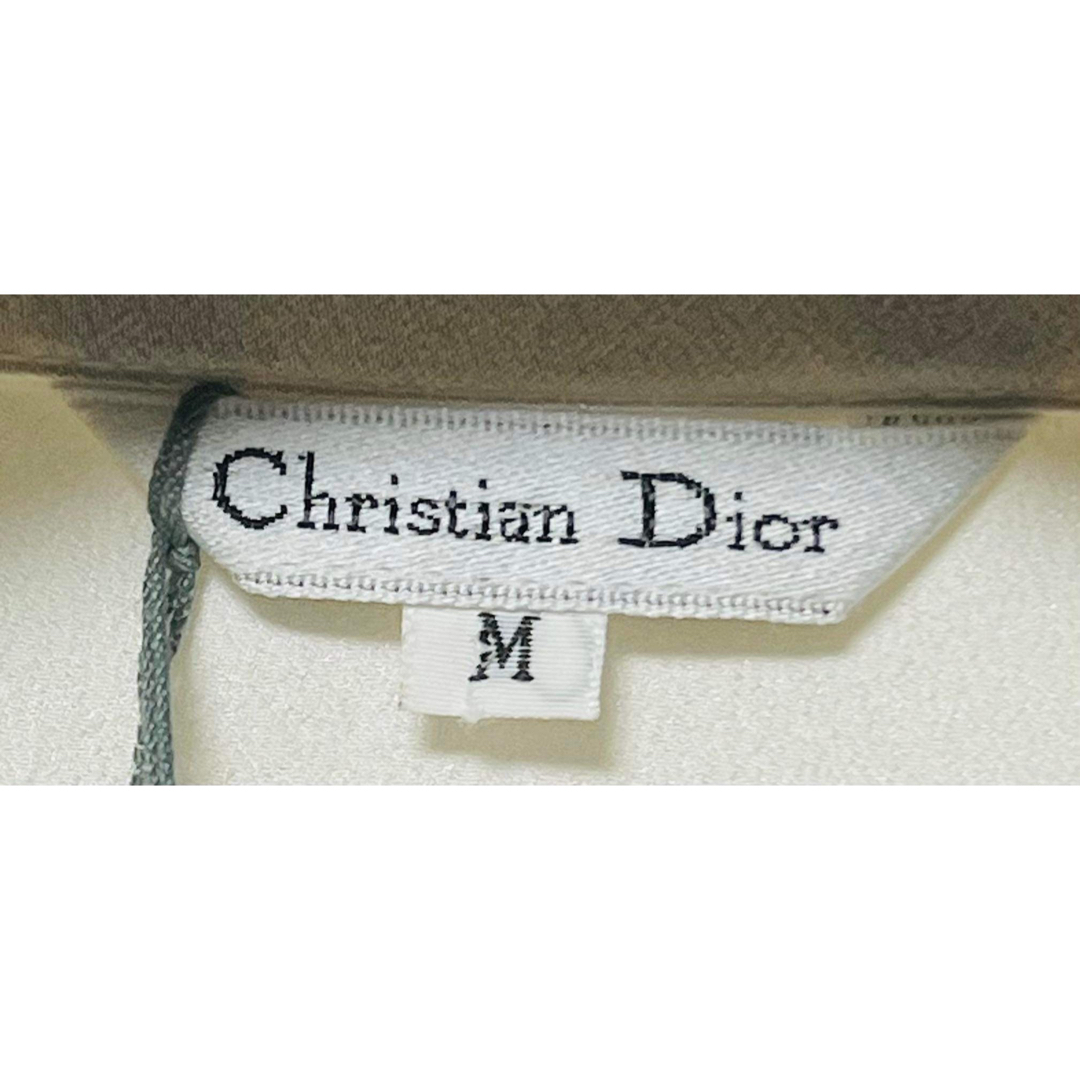 Christian Dior(クリスチャンディオール)の激レアChristian Dior　ガウン　ルームウェア　パジャマロングシャツ白 レディースのルームウェア/パジャマ(ルームウェア)の商品写真