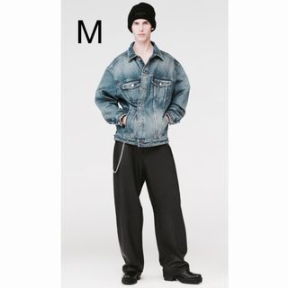 ザラ(ZARA)のデニムジャケット M ZARA STEVEN MEISEL(Gジャン/デニムジャケット)