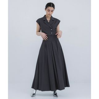 アメリヴィンテージ(Ameri VINTAGE)のMANY WAY SHORT JACKET WITH SKIRT(ロングワンピース/マキシワンピース)