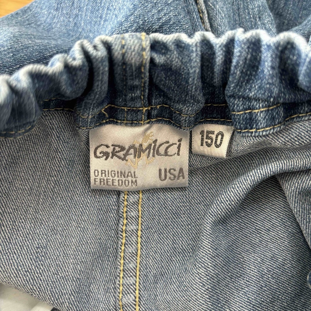 GRAMICCI(グラミチ)のデニム　キッズ　グラミチ パンツ　150 キッズ/ベビー/マタニティのキッズ服男の子用(90cm~)(パンツ/スパッツ)の商品写真