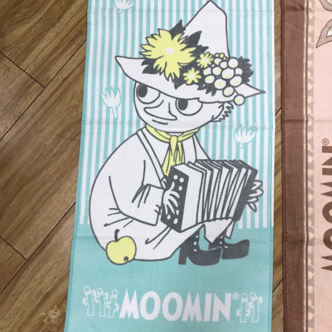 MOOMIN(ムーミン)のムーミン  スナフキンフェイスタオルセット エンタメ/ホビーのアニメグッズ(タオル)の商品写真