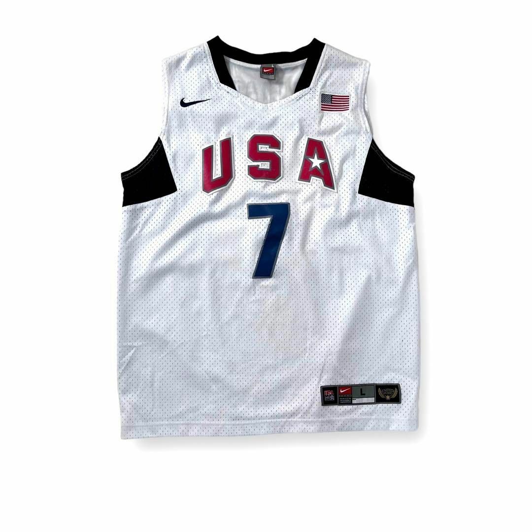 NIKE(ナイキ)のNIKE 2008年 オリンピック USA ユニフォーム デロン・ウィリアムズ メンズのトップス(タンクトップ)の商品写真