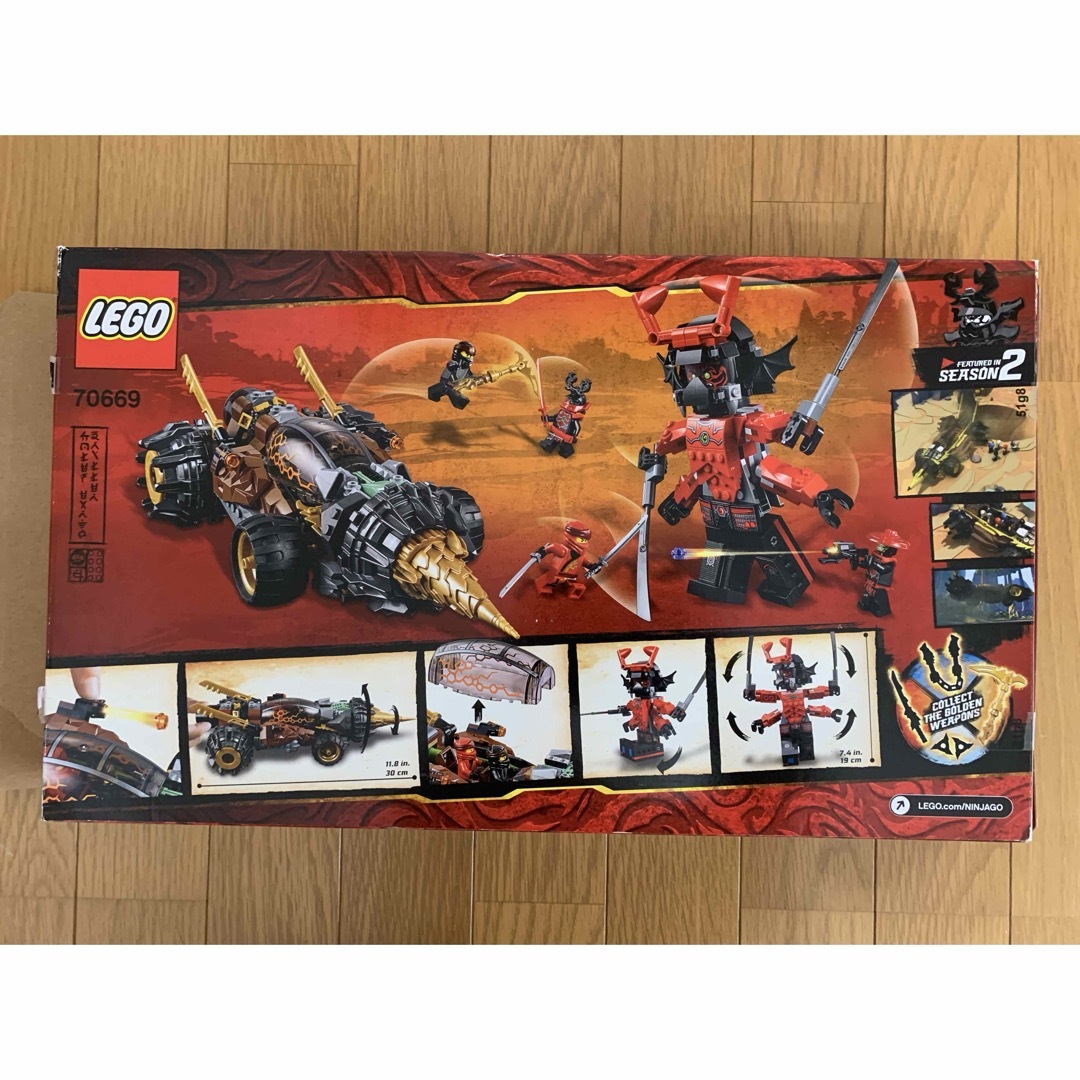 レゴ ニンジャゴー(レゴニンジャゴー)のLEGOニンジャゴー コールのアースドリラー 70669 キッズ/ベビー/マタニティのおもちゃ(積み木/ブロック)の商品写真