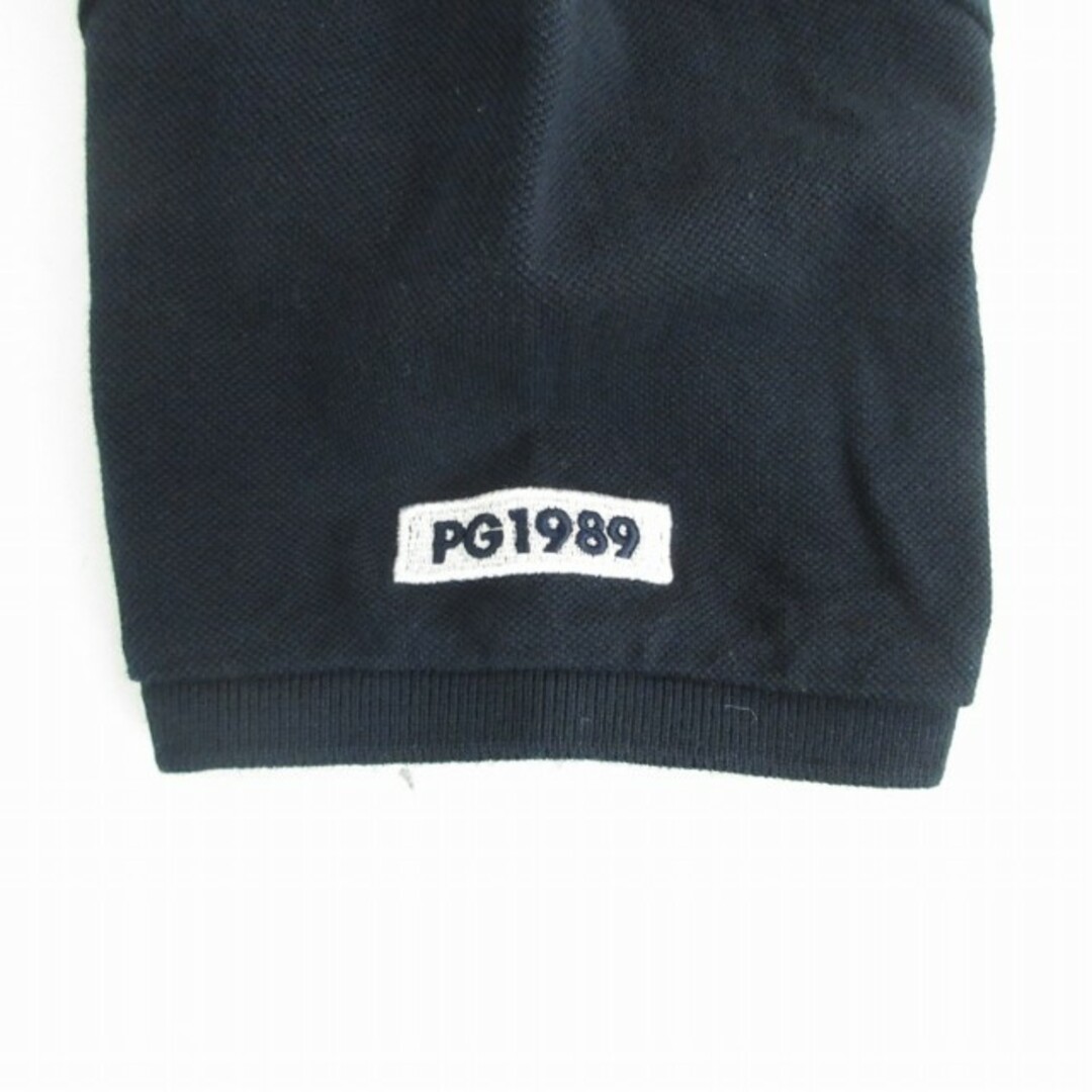 PEARLY GATES(パーリーゲイツ)のパーリーゲイツ ×ピーナツ ポロシャツ 半袖 1 ブラック 約S IBO47 レディースのトップス(ポロシャツ)の商品写真