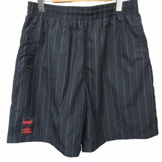 アンブロ(UMBRO)のアンブロ×ボイラールーム 23SS ハーフパンツ ショーツ 黒 L-XL(ショートパンツ)