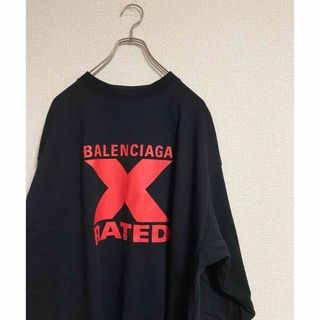 バレンシアガ(Balenciaga)の【美品】BALENCIAGA バレンシアガ　RATED-X ロンT(Tシャツ/カットソー(七分/長袖))