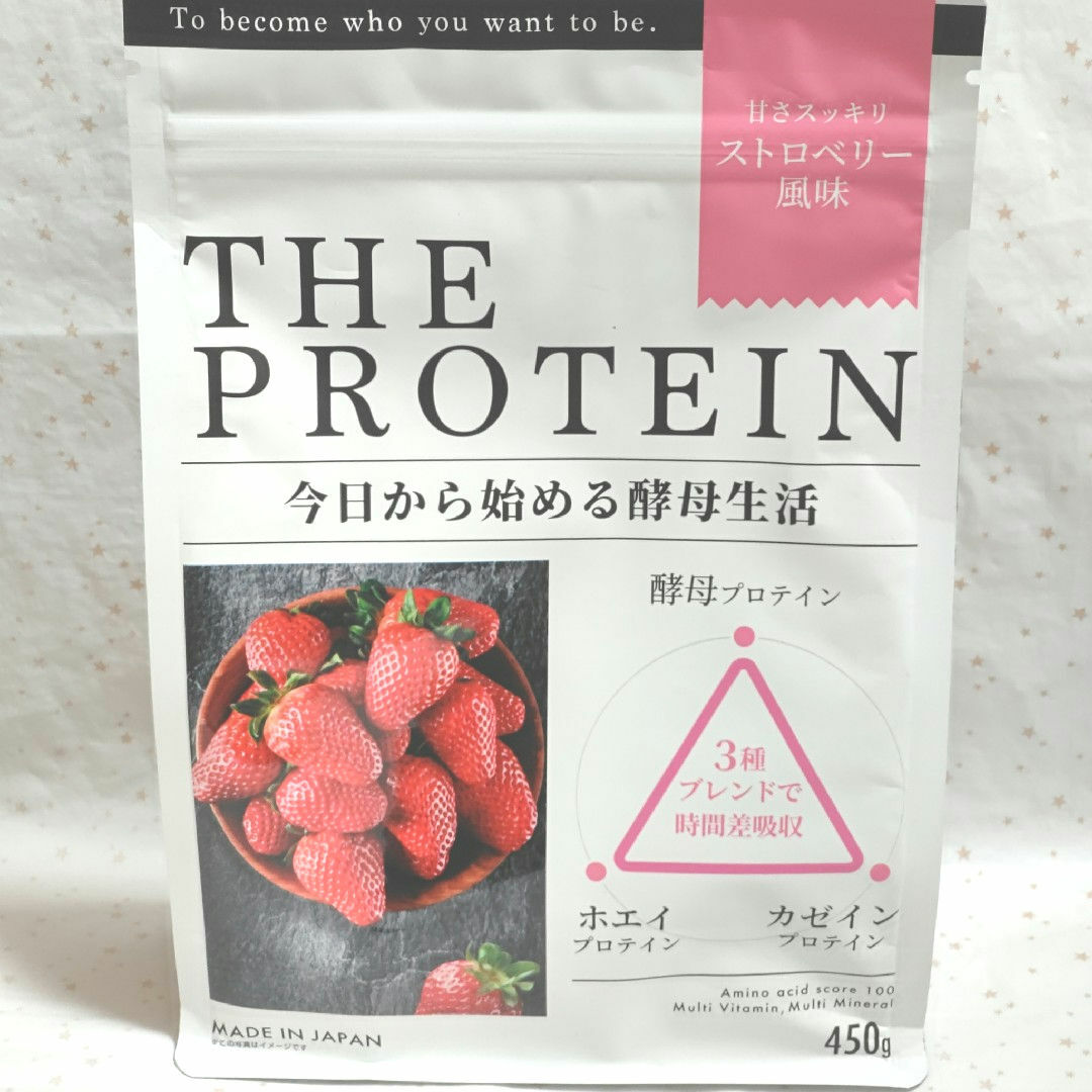 武内製薬 ザプロBEAUTY THE PROTEIN ストロベリー風味 1袋 食品/飲料/酒の健康食品(プロテイン)の商品写真