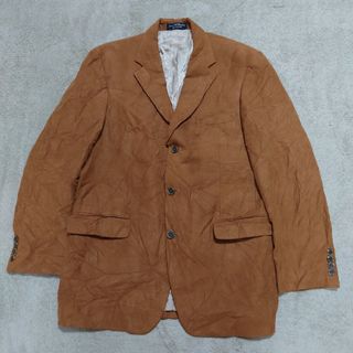 【ジャンフランコルフィニ】イタリア製 メンズジャケット ブラウン(テーラードジャケット)
