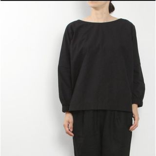 エヴァムエヴァ(evam eva)のevam eva cotton pullover コットンプルオーバー(シャツ/ブラウス(長袖/七分))