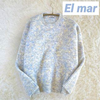 ザラ(ZARA)の【極美品】エルマール メランジニット パステルカラー カラーニット セーター(ニット/セーター)