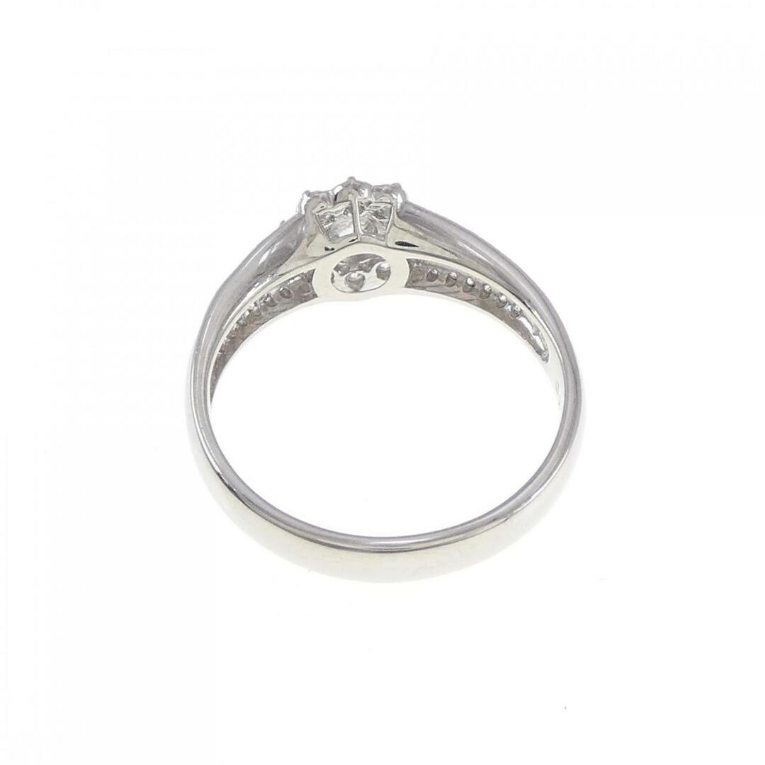 PT ダイヤモンド リング 0.310CT D SI1 EXCELLENT H&C レディースのアクセサリー(リング(指輪))の商品写真