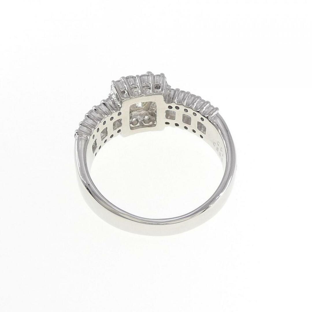 PT ダイヤモンド リング 0.550CT K VVS2 エメラルドカット レディースのアクセサリー(リング(指輪))の商品写真