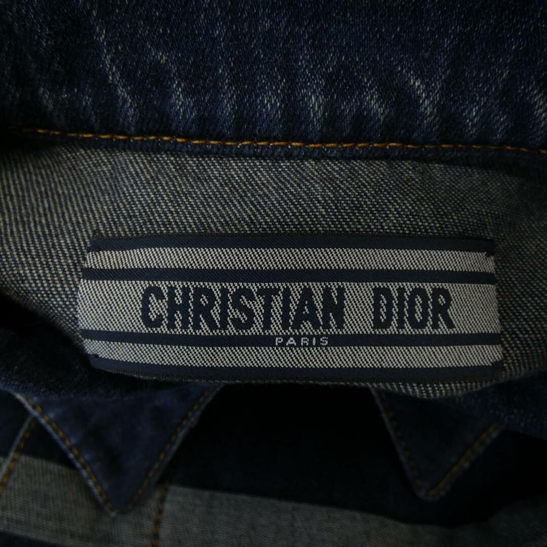 Christian Dior(クリスチャンディオール)のクリスチャンディオール CHRISTIAN DIOR デニムジャケット レディースのジャケット/アウター(テーラードジャケット)の商品写真