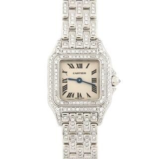 カルティエ(Cartier)のカルティエ パンテールSM WG/2D･ブレスD WF3118FK WG クォーツ(腕時計)