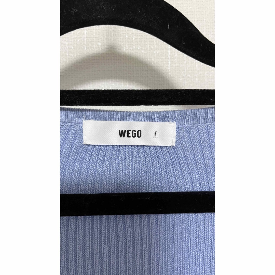 WEGO(ウィゴー)のWego カットソー パープル フリー  レディースのトップス(カットソー(長袖/七分))の商品写真
