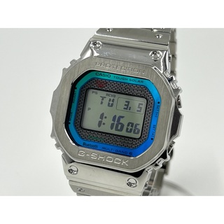 カシオ(CASIO)のCASIO カシオ G-SHOCK Gショック フルメタル 5000 SERIES メンズウォッチ タフソーラー スマートフォンリンク GMW-B5000PC-1JF 超美品(腕時計(デジタル))