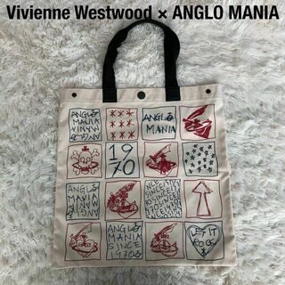 ANGLOMANIA（Vivienne Westwood） - ヴィヴィアンウエストウッド×アングロマニアキャンバストートバッグVivienne