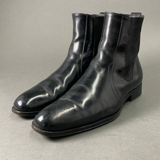 Dior - 1c5 Dior HOMME ディオール オム CD サイドゴアブーツ ブラック レザーシューズ boots クリスチャンディオール